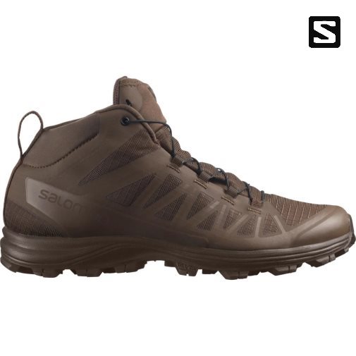 Chocolate Salomon Speed Assault 2 Men's Tactical Boots | PH 29417F